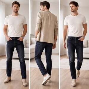 Madewell Men’s Relaxed Taper Jeans Claybrook Wash Size 31x32